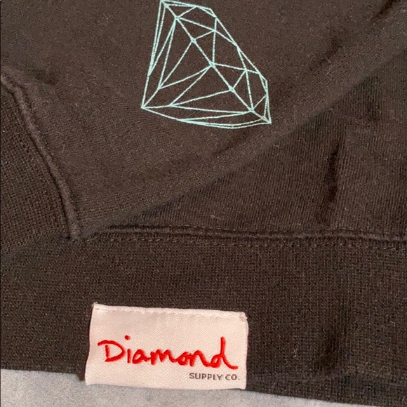 Diamond Supply Co. Pullover Graphic Distressed Sweatshirt, size S - Picture 7 of 16
